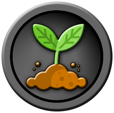 Plant sprouting icon representing our eco-friendly business practices.